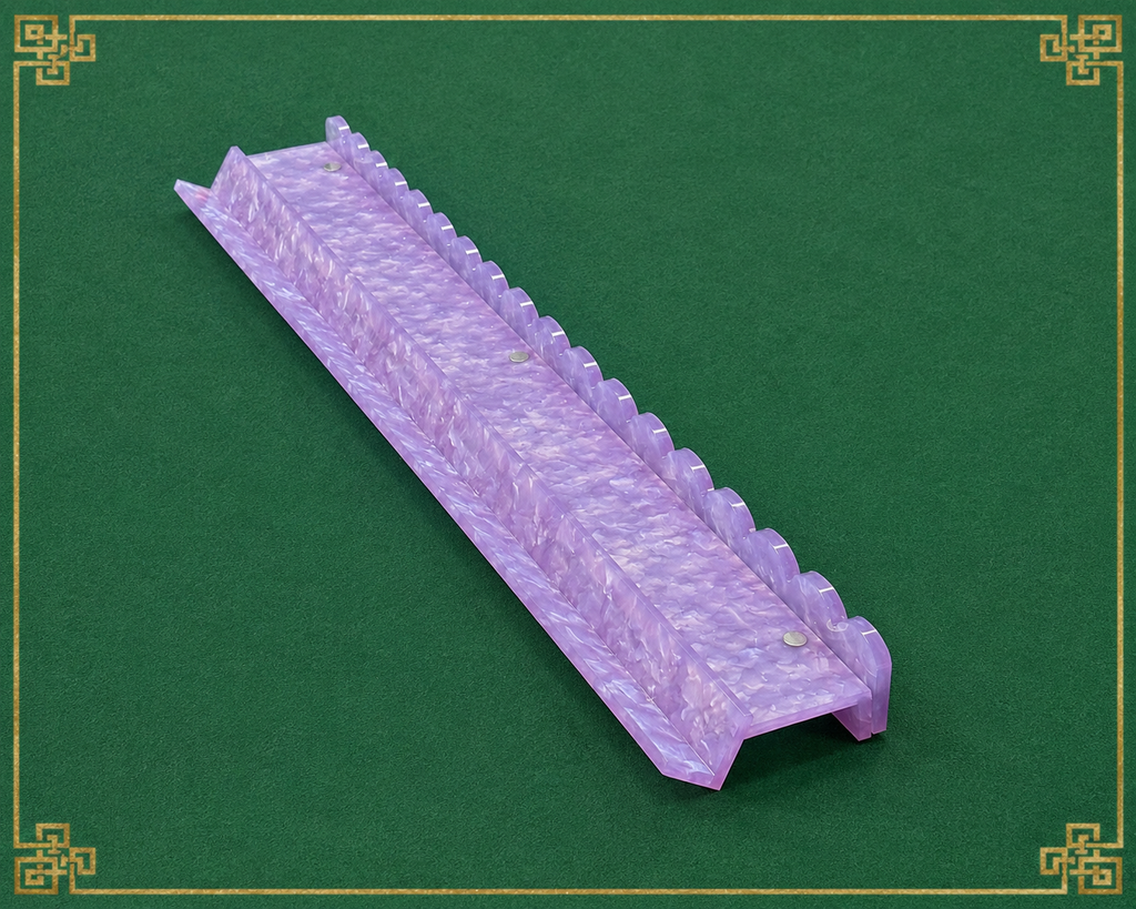 PREORDER- Lilac Scallop Mahjong Racks